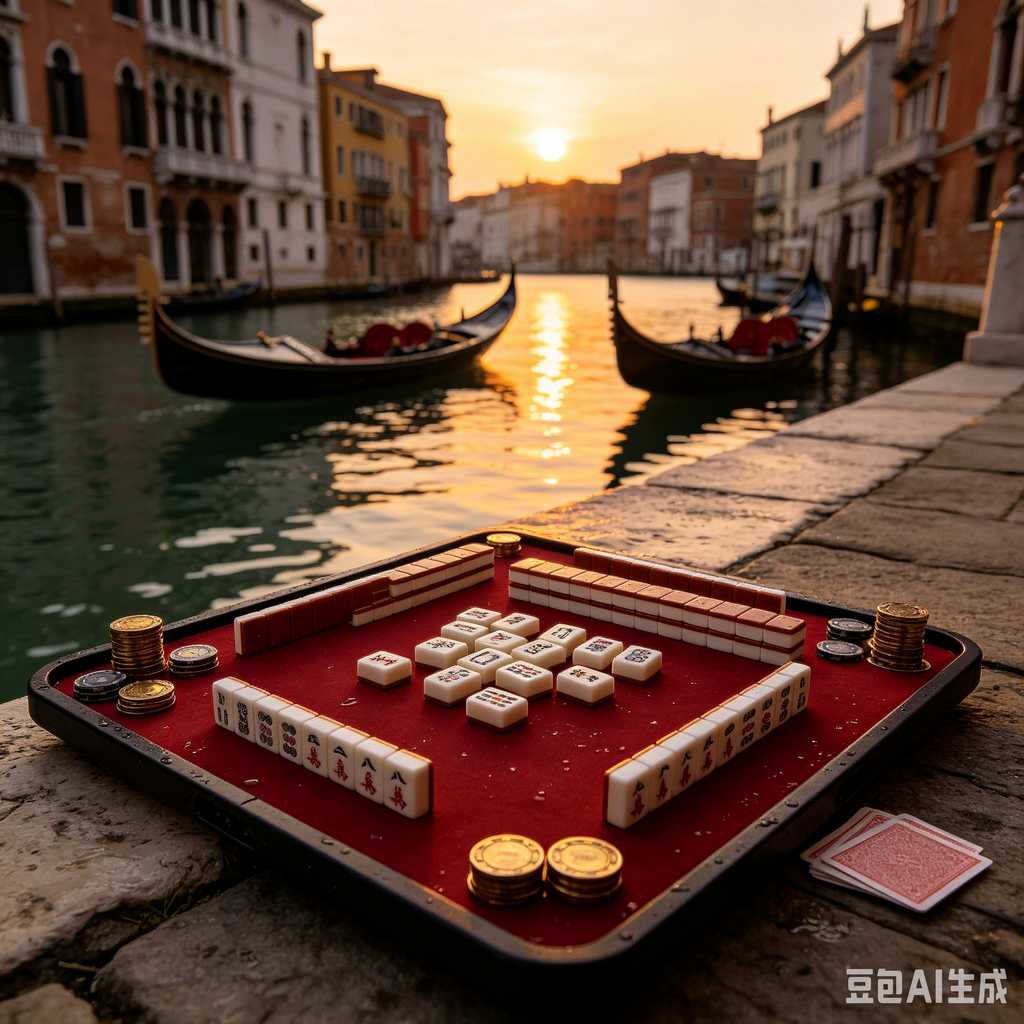 bamboo wood mahjong set