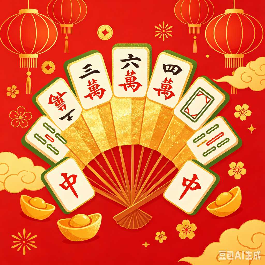 mahjong rack set of four