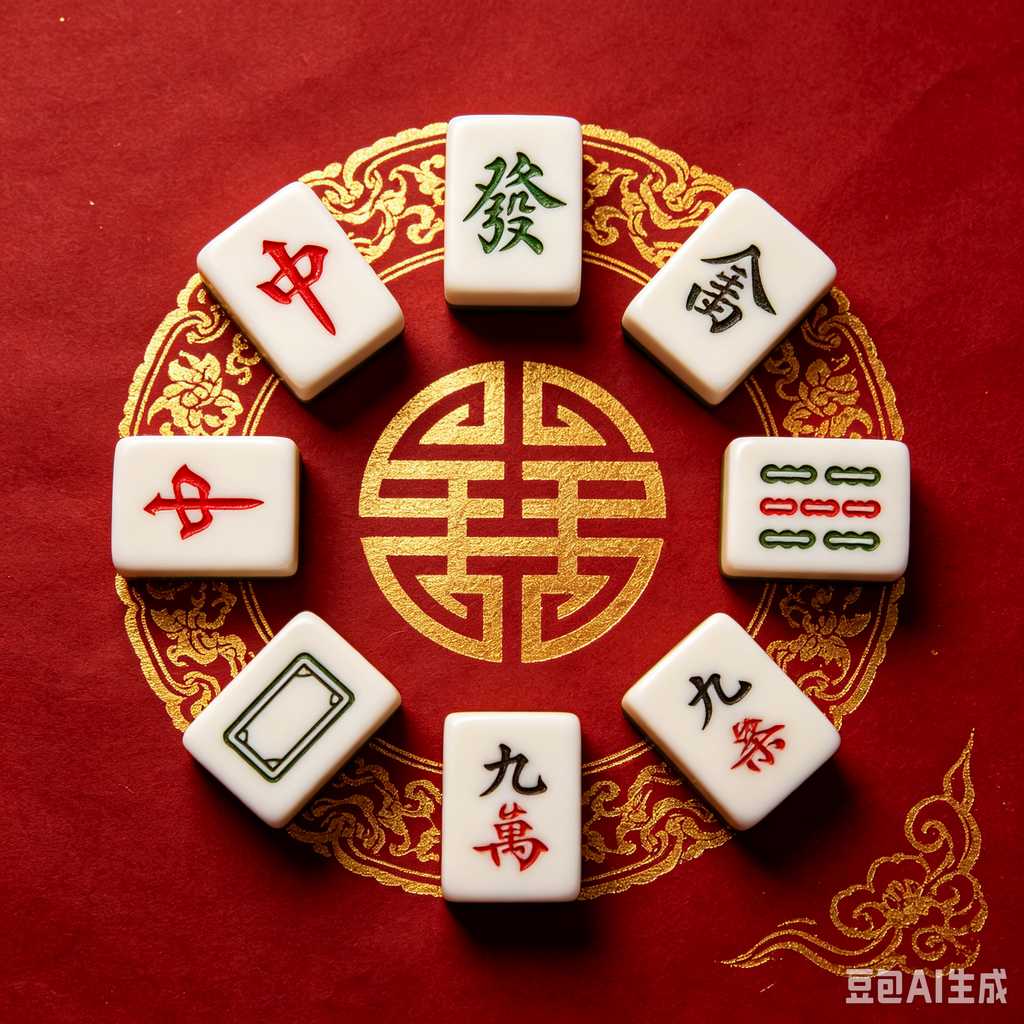 new year custom mahjong set