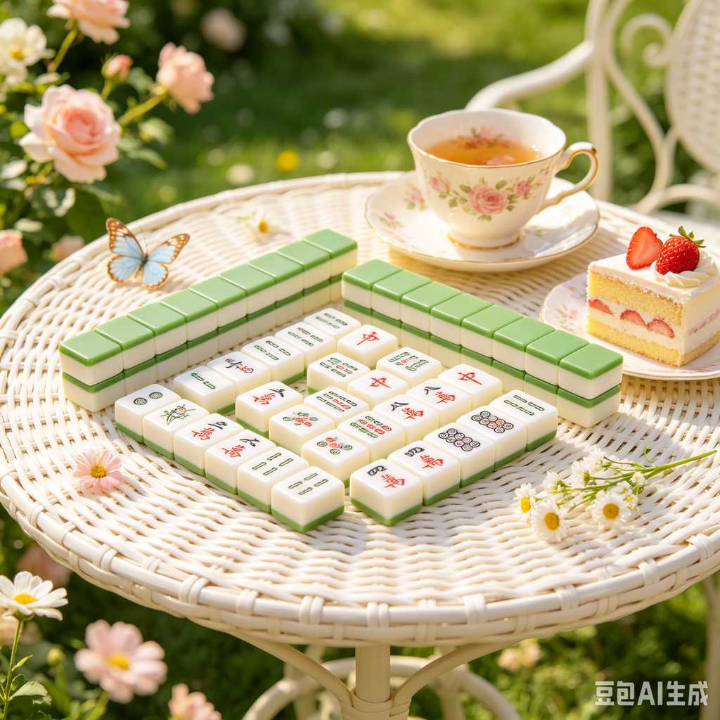 christmas gift mahjong set