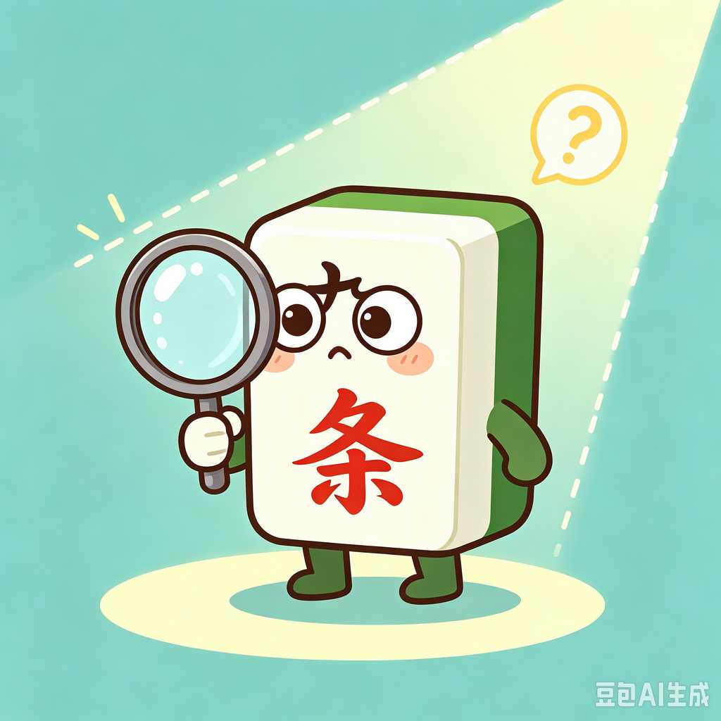 logo engrave mahjong tiles